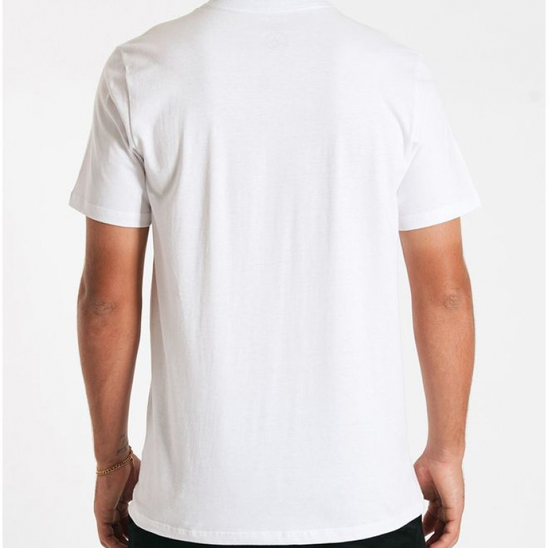 Camiseta Volcom Stone Strike Branco